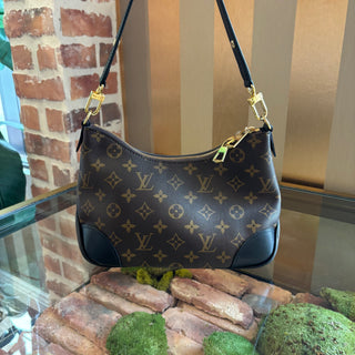 LOUIS VUITTON LV Monogram Boulogne Noir PM