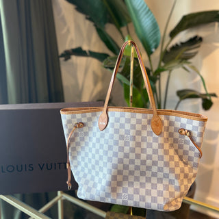 LOUIS VUITTON Damier Azur Neverfull MM