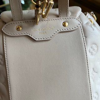 LOUIS VUITTON Coussin PM Galet Embossed Monogram Backpack