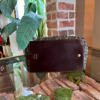 FENDI Brown Zucca Canvas Vintage Tote Bag