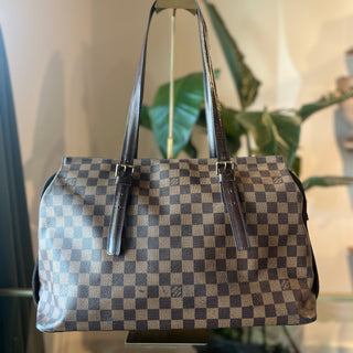 LOUIS VUITTON Damier Ebene Chelsea Tote