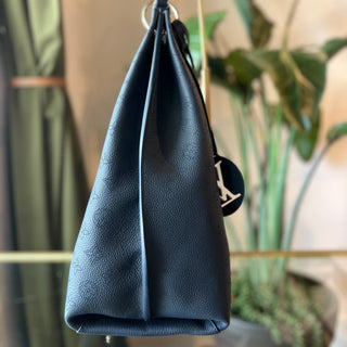 LOUIS VUITTON Blue Monogram Carmel Shoulder Bag