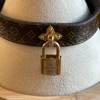 LOUIS VUITTON Lockingram Charm Bracelet