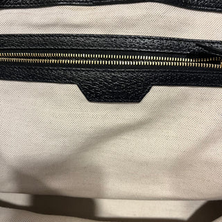GUCCI Denim Ophidia Medium Black GG Denim Tote