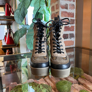 LOUIS VUITTON Laureate Platform Desert Boot SZ36.5(6.5US)