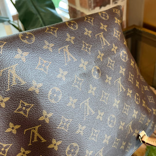 LOUIS VUITTON Iena MM Brown Monogram Canvas Tote
