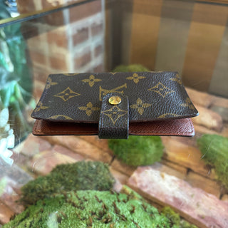 LOUIS VUITTON Mini Snap Wallet/ Agenda