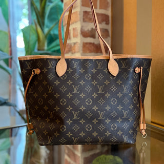 LOUIS VUITTON Neverfull MM Monogram Canvas Tote Bag