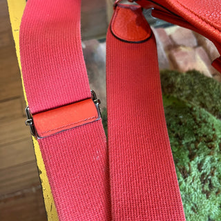 HERMES Evelyne PM III Bougainvillea Clemence Leather Crossbody Bag