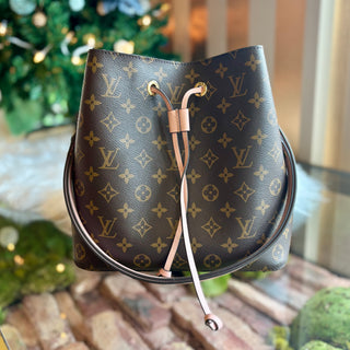 LOUIS VUITTON NeoNoe Damier Ebene Rose Poudre