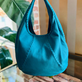 BOTTEGA VENETA Teal Hobo TS3451