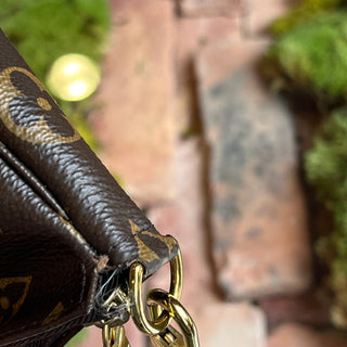 LOUIS VUITTON Mini Pochette Accessories Monogram Canvas Pouch