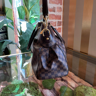 LOUIS VUITTON Trevi GM Brown Damier Ebene Canvas Tote