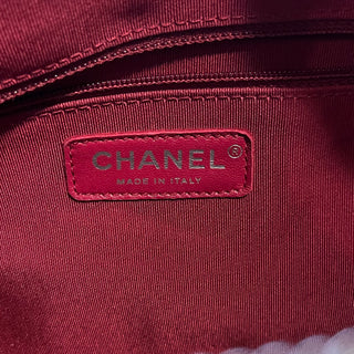 CHANEL Small Gabrielle Hobo Metallic Gold Quilted Aged Calfskin Tote Bag DIA310
