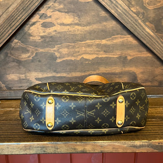 LOUIS VUITTON Galliera PM Brown Monogram Canvas Hobo Bag