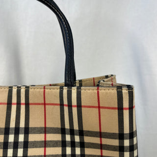 BURBERRY Vintage Check Canvas Tote