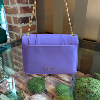 BVLAGRI Purple Small Forever Serpenti Bag