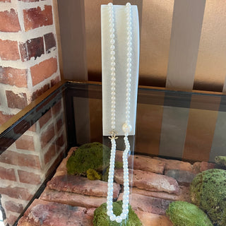 CHANEL 2017 Large Faux Pearl Necklace