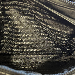 PRADA Black Nylon Belt Bag