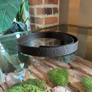 LOUIS VUITTON Monogram Empreinte Ceinture Belt 85/34