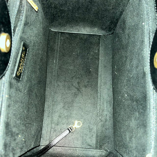 CHANEL Deauville Small Studded Caviar Leather Tote Bag
