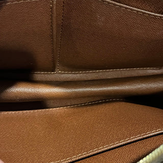 LOUIS VUITTON Cite MM Monogram Brown Canvas Shoulder Bag