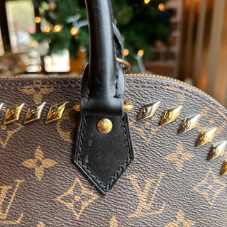 LOUIS VUITTON Alma PM Monogram Metal Stones Top Handle