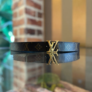 LOUIS VUITTON Monogram Reversible Belt SZ 90/36