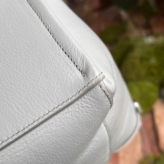 GIVENCHY Voyou North South Small Light Grey Calfskin Tote