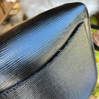 LOUIS VUITTON Saint Cloud GM Black Epi Leather Shoulder Bag