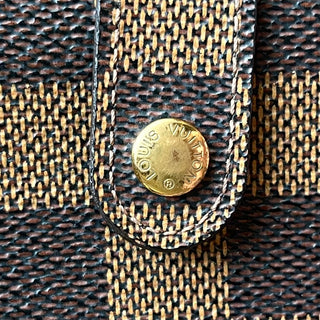 LOUIS VUITTON Damier Ebene French Purse Wallet