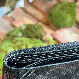 LOUIS VUITTON Multiple Damier Graphite Canvas Wallet