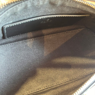 GUCCI Marmont Boat Black on Black Calfskin Shoulder Bag