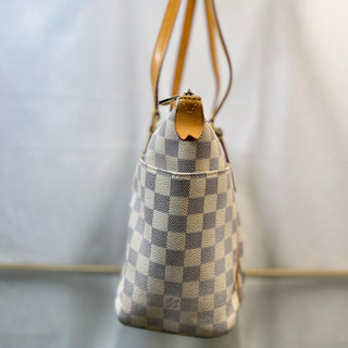 LOUIS VUITTON Totally PM Damier Azur Canvas Tote Bag