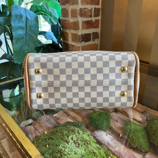 LOUIS VUITTON Propriano Damier Azur Shoulder Bag