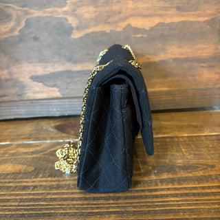 CHANEL Jersey Medium Double Flap