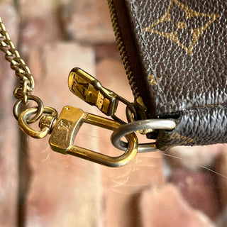 LOUIS VUITTON Trunks and Bags Pochette Accessoires Mini Monogram Canvas Handbag