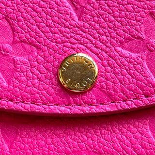 LOUIS VUITTON Pink Murikami Rosalie Wallet