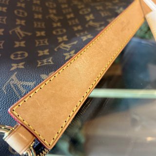 LOUIS VUITTON Berri MM Brown Monogram Canvas Shoulder Bag