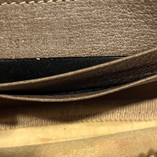 GUCCI Beige Brown Vintage Ophidia GG Canvas Crossbody