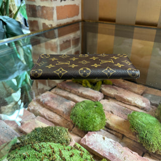 LOUIS VUITTON Monogram Checkbook Cover Wallet