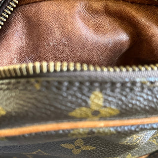 LOUIS VUITTON Danube Brown Monogram Canvas Vintage Crossbody Bag