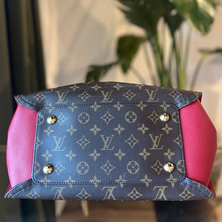 LOUIS VUITTON Gaia Cerise Monogram Canvas Hobo Bag