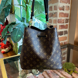 LOUIS VUITTON NéoNoé Brown and Black MM