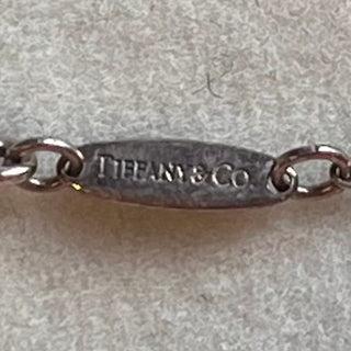 TIFFANY&CO Sterling Silver Elsa Peretti Open Heart Necklace