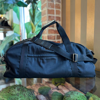 GUCCI Black Techno Canvas Duffle Bag