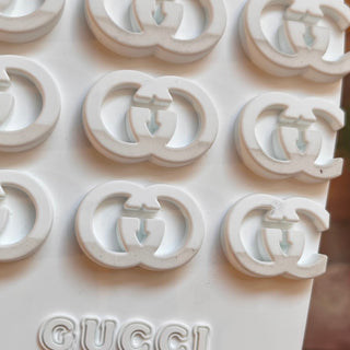 GUCCI Horsebit White Rubber Platform Sandals SZ 39 (US 9)