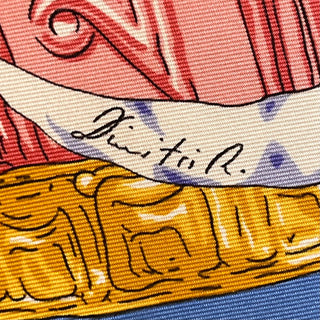 HERMES Prieves Au Vevt Silk Scarf