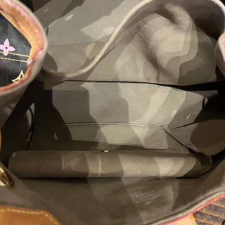 LOUIS VUITTON Ursula Black Monogram Multicolore Canvas Bag