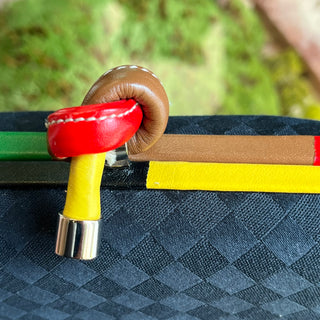 BOTTEGA VENETA The Knot Black Fabric Clutch